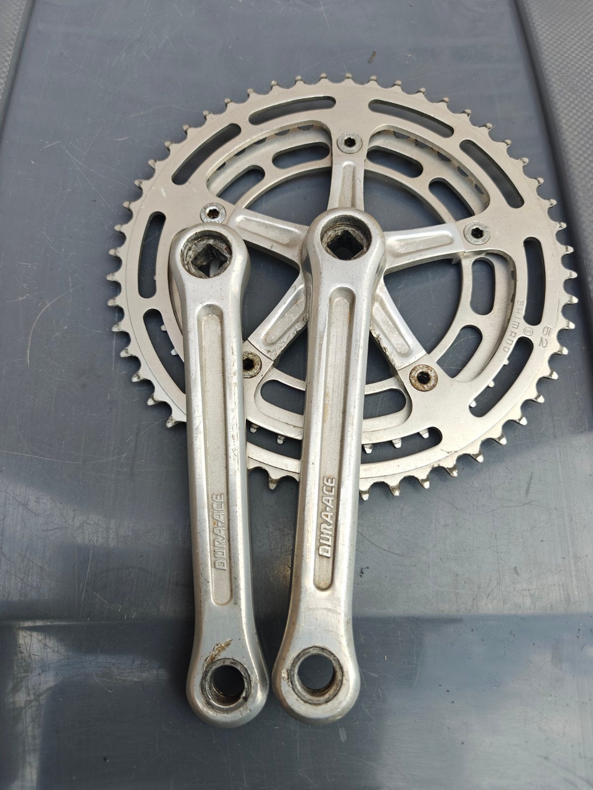 Shimano dura ace crankstel 170 mm, Fietsen en Brommers, Ophalen of Verzenden