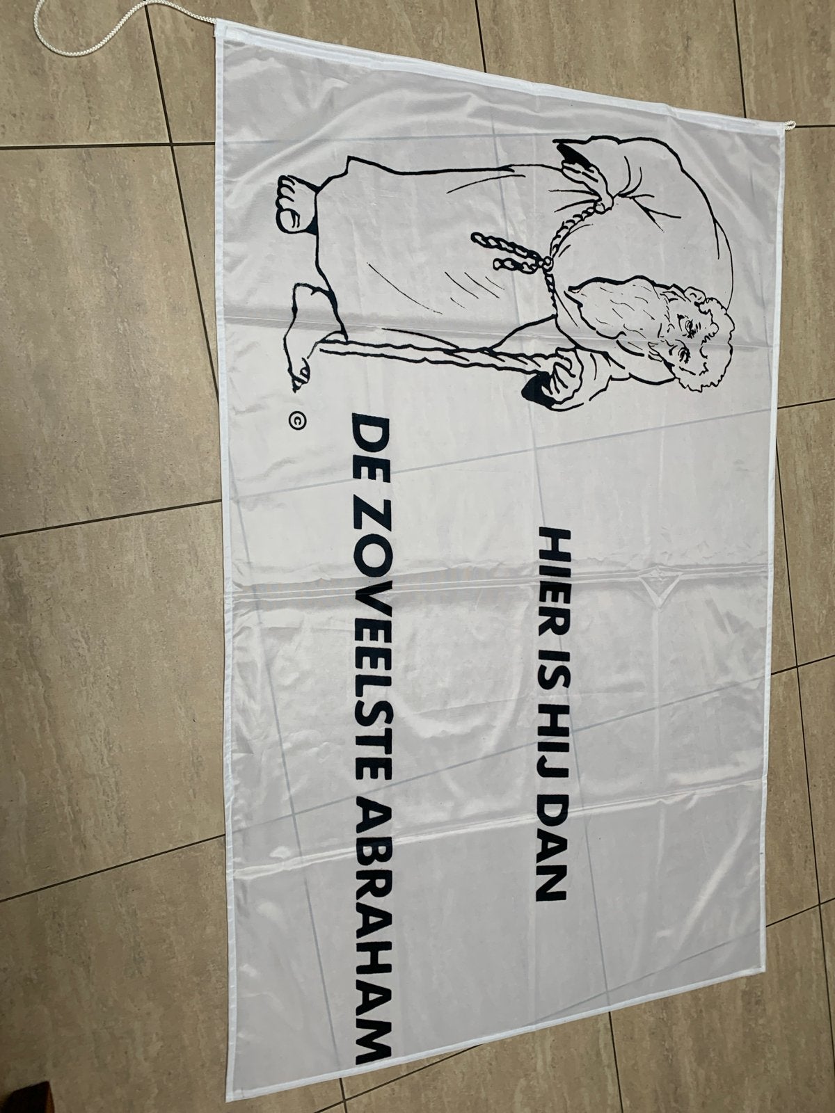 Abraham vlag, Ophalen of Verzenden, Nieuw
