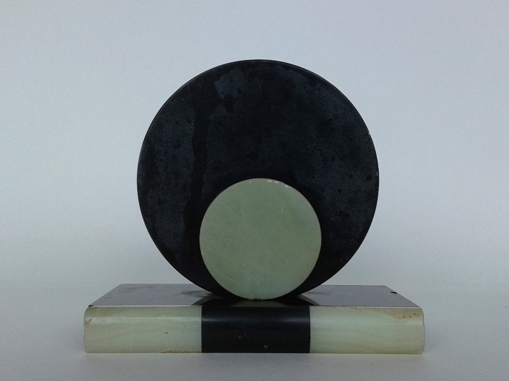 Presse-papier Art Deco Marmer Onyx, Antiek en Kunst, Ophalen of Verzenden