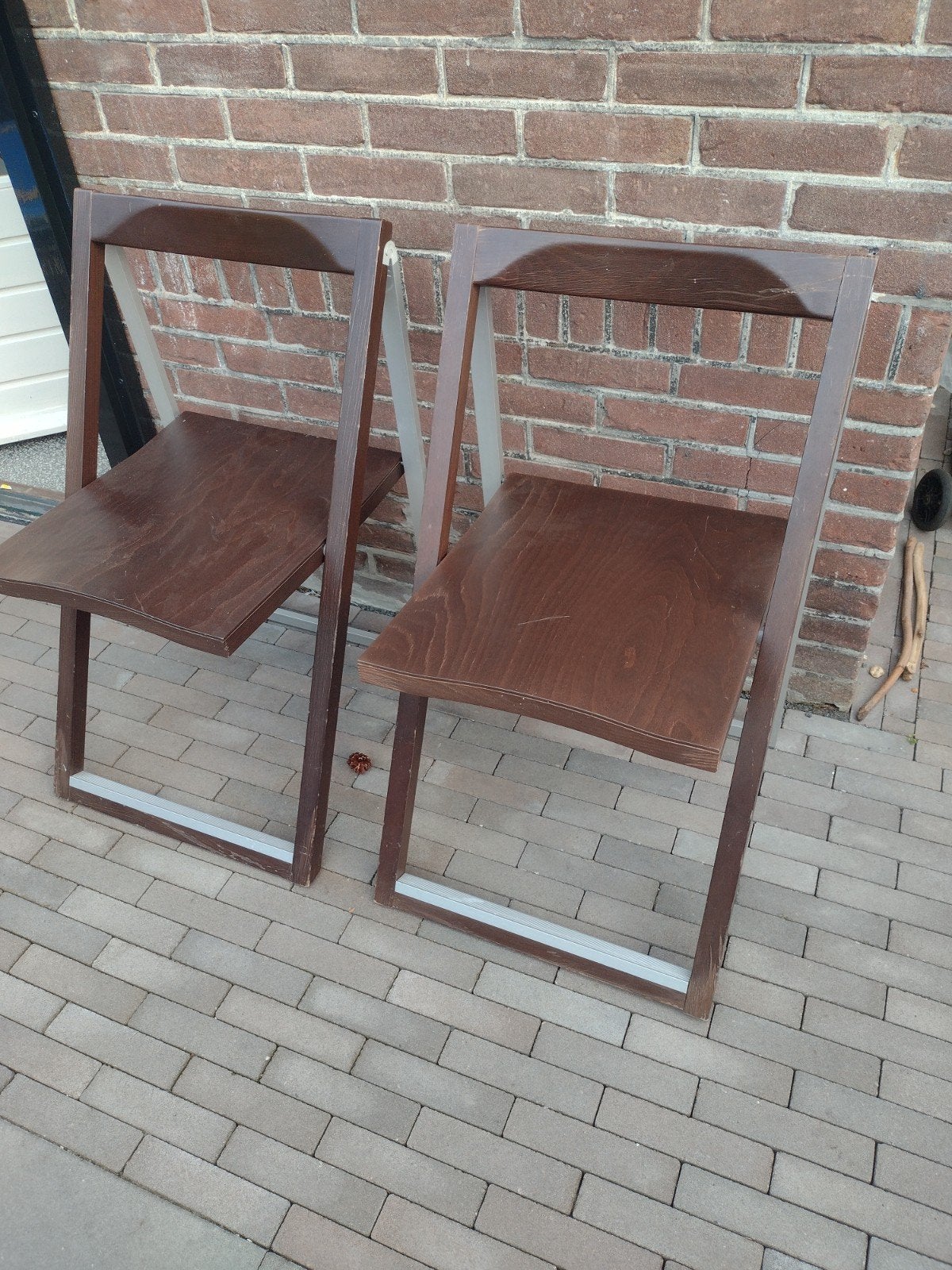 Calligaris Italy Klapstoelen, Gebruikt, Twee, Ophalen of Verzenden