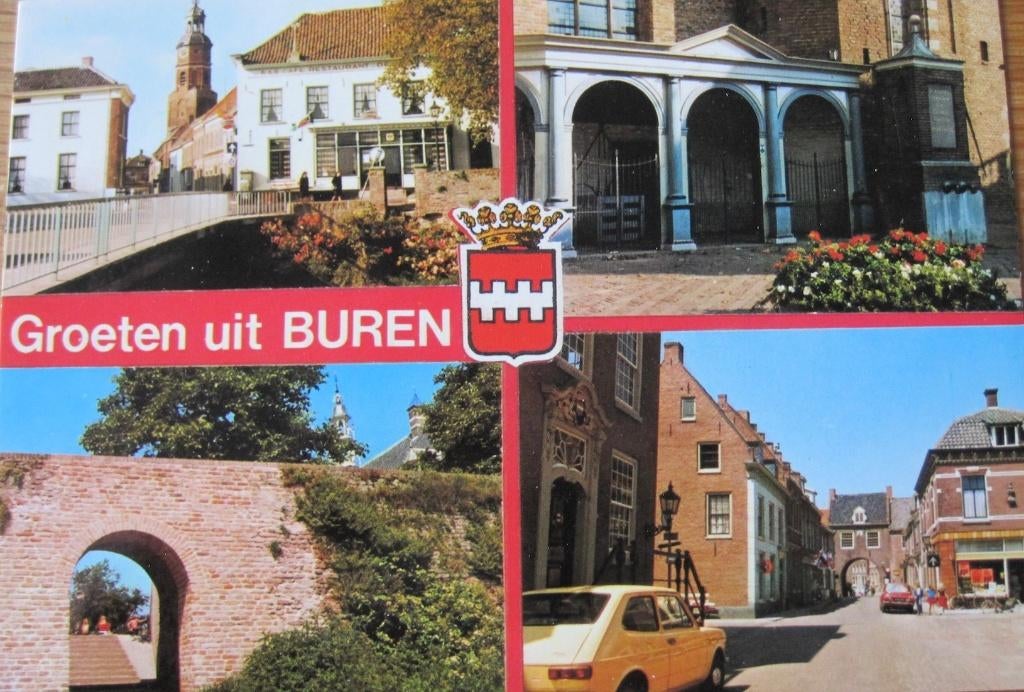 Groeten uit Buren - nieuw, Verzenden, 1980 tot heden, Ongelopen, Gelderland