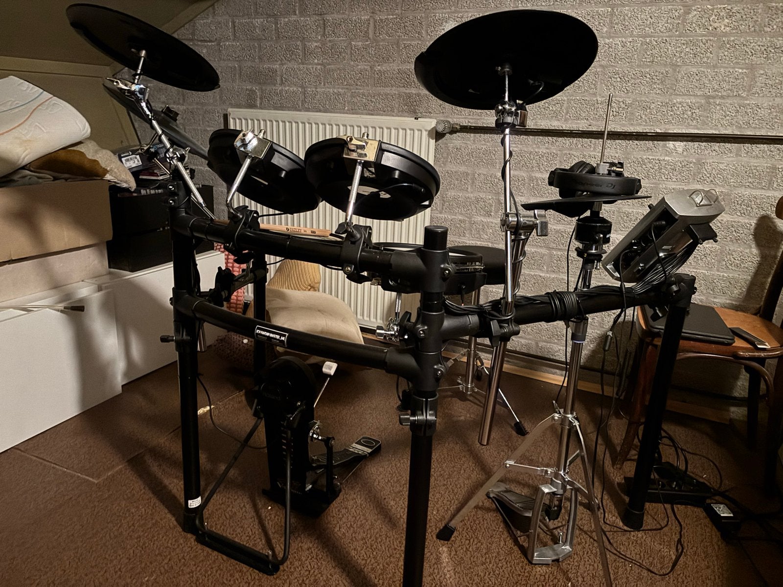 Roland TD-9 V-Drums Elektronisch Drumstel, Muziek en Instrumenten, Ophalen, Zo goed als nieuw, Roland, Elektronisch