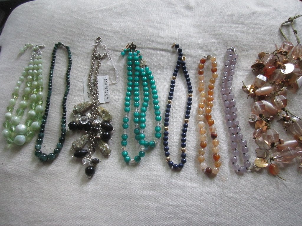 2.  Oude en vintage kettingen, bieden, Ophalen, Gebruikt, Overige kleuren, Overige materialen