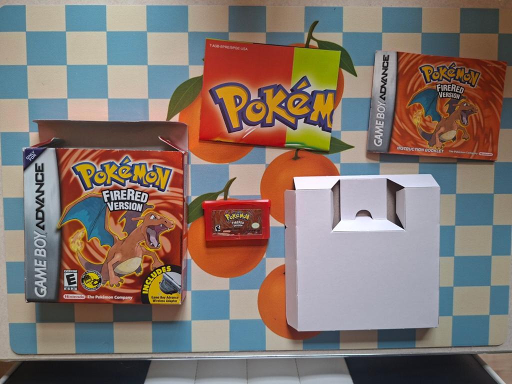 Pokémon FireRed (Game Boy Advance), Spelcomputers en Games, Gebruikt, 1 speler, Ophalen of Verzenden, Role Playing Game (Rpg)