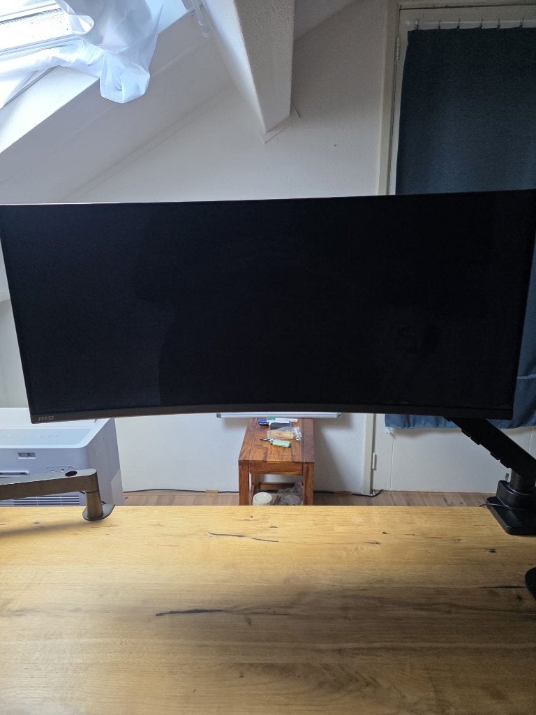 Msi Mag 341cqp UWQHD OLED monitor 175hz Ultrawide 34 inch, Gaming, Ultrawide, Zo goed als nieuw, Overige typen