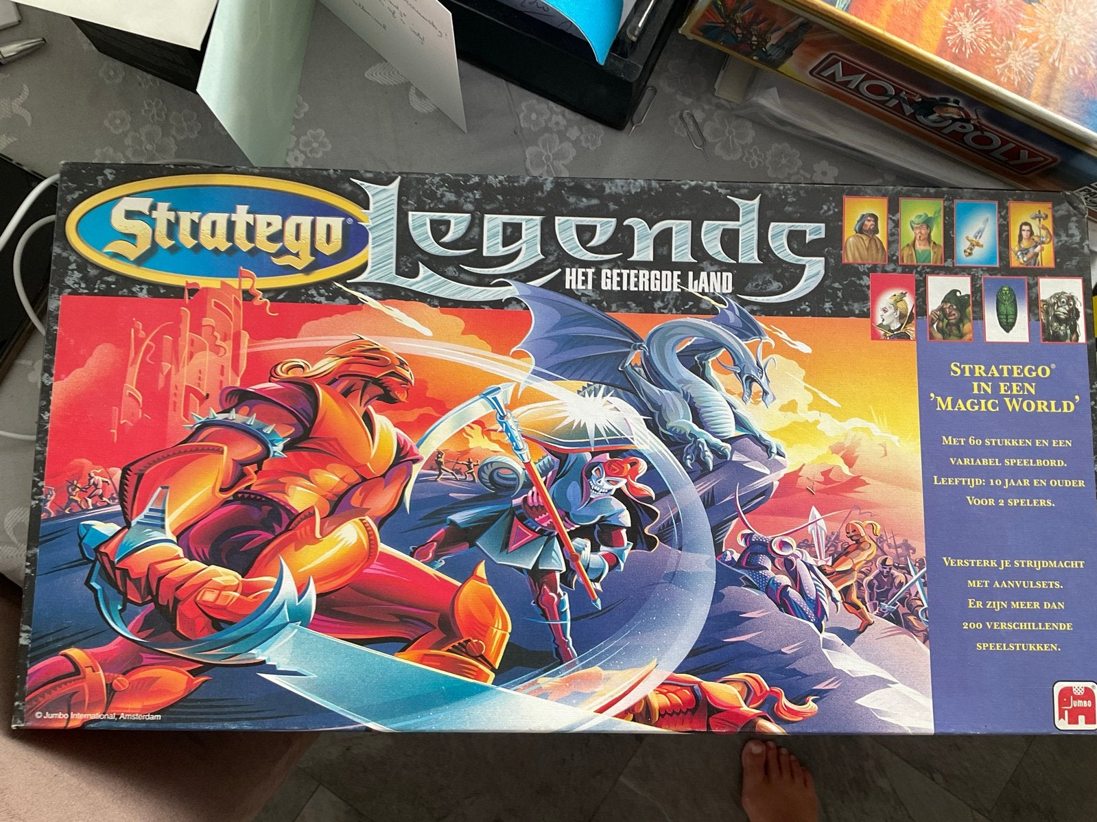Stratego Legends: Het Getemde Land Bordspel, Hobby en Vrije tijd, Gezelschapsspellen | Bordspellen, Een of twee spelers, Ophalen of Verzenden