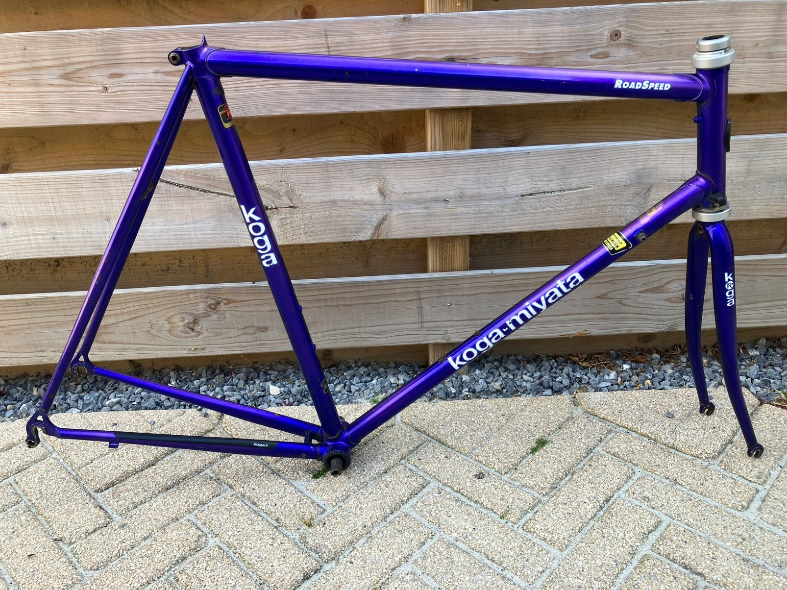 Stalen KOGA Miyata frame, Ophalen, Zo goed als nieuw, Racefiets, Frame
