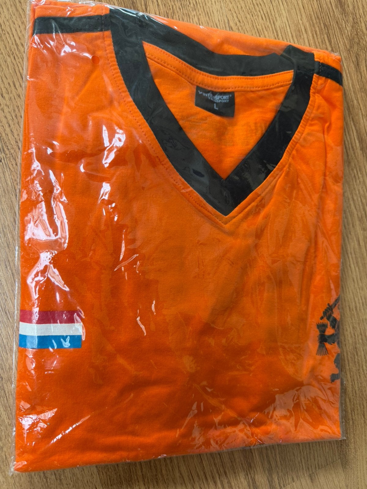 Nieuw oranje shirt - L, Ophalen of Verzenden, Nieuw, Maat 52/54 (L), Oranje