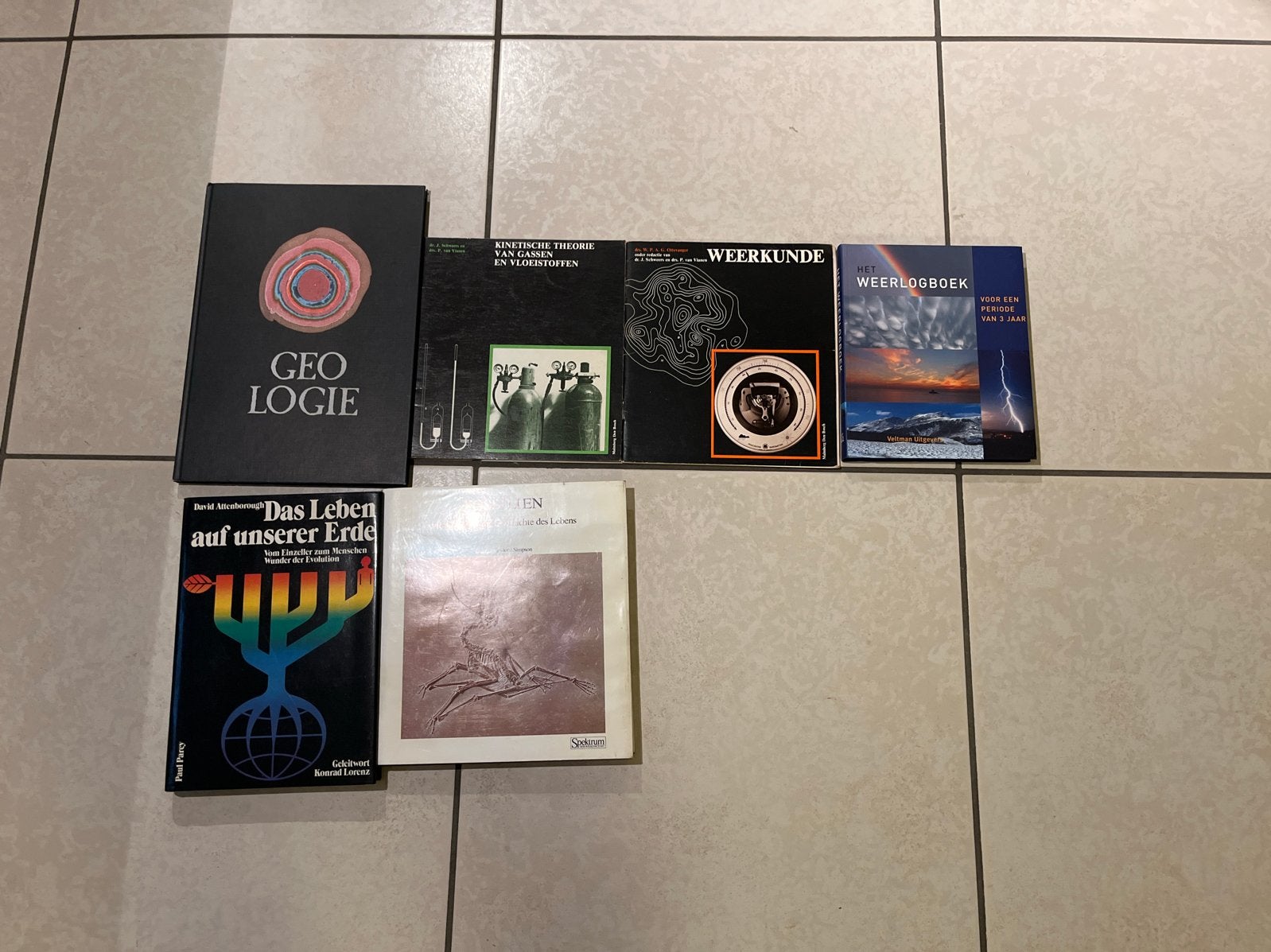 Diverse Wetenschappelijke Boeken: Geologie, Weerkunde, Biolo, Ophalen of Verzenden, Beta, Gelezen, HBO