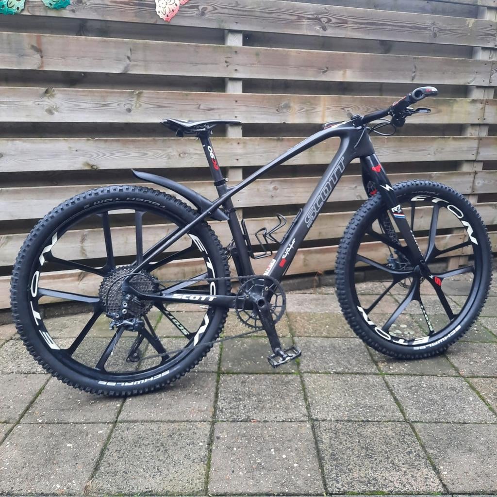 Scott WRC Carbon Mountainbike Gravelbike Beachracer, Fietsen en Brommers, Hardtail, Heren, Zo goed als nieuw, 53 tot 57 cm