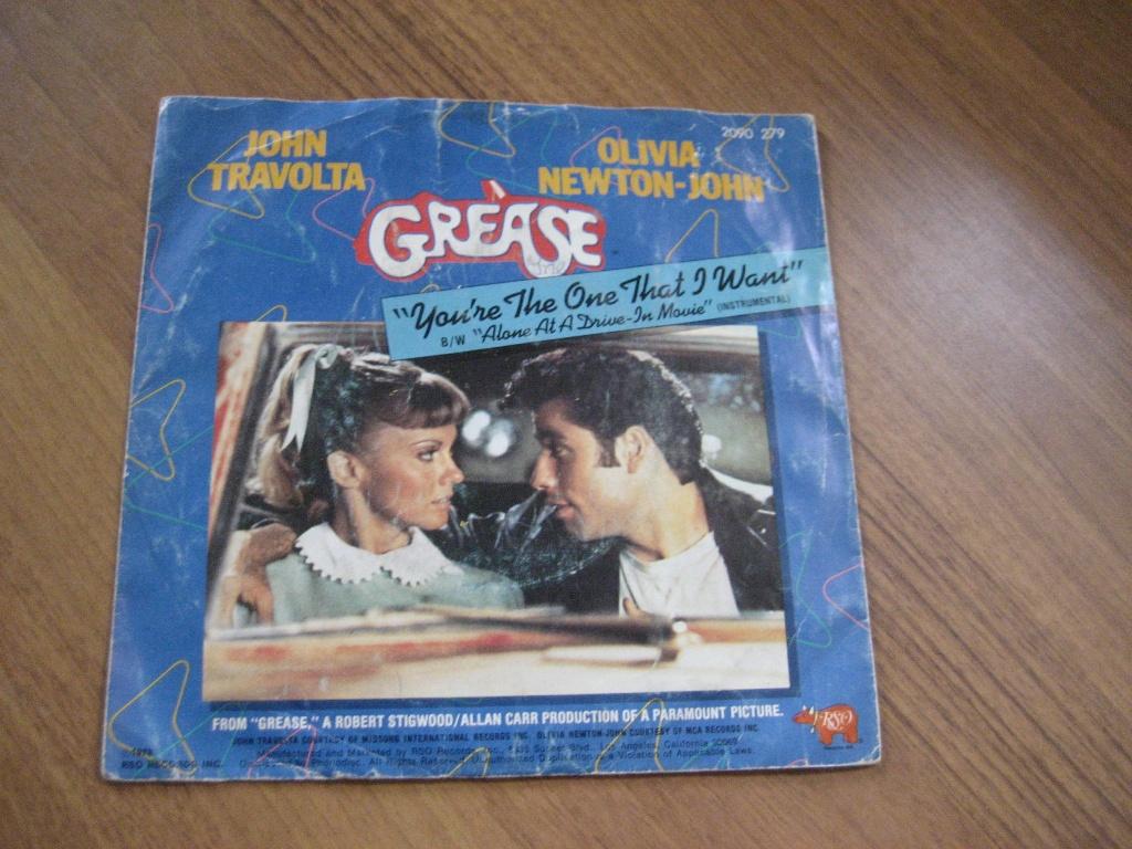 Grease singles vd jukebox, Ophalen of Verzenden, Gebruikt, Filmmuziek en Soundtracks