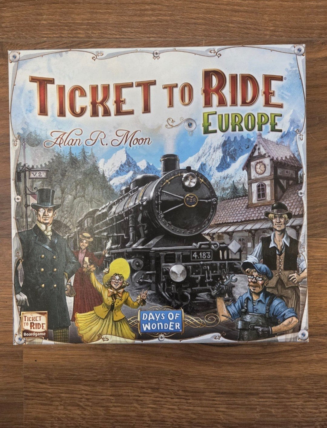 Ticket to Ride Europe Bordspel - Complete Editie, Een of twee spelers, Ophalen, Zo goed als nieuw, Days of Wonder