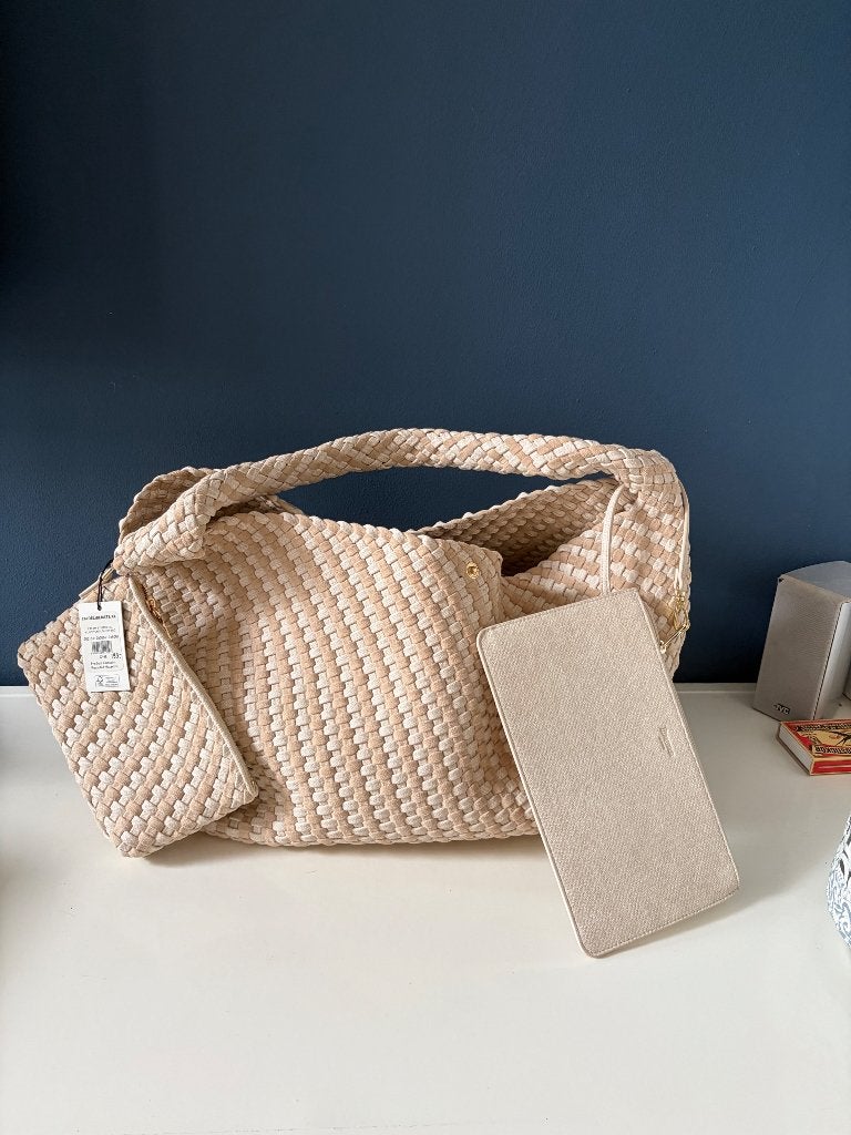 Dune strandtas, Ophalen of Verzenden, Nieuw, Beige, Overige typen