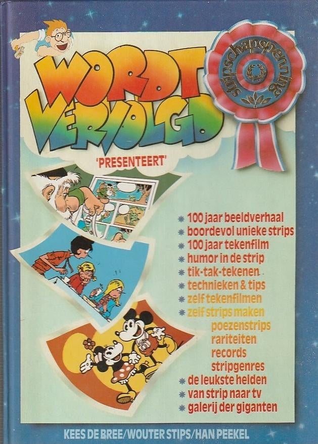Wordt vervolgd Presenteert 100 jaar beeldverhaal HC, Boeken, Eén stripboek, Ophalen of Verzenden, Zo goed als nieuw