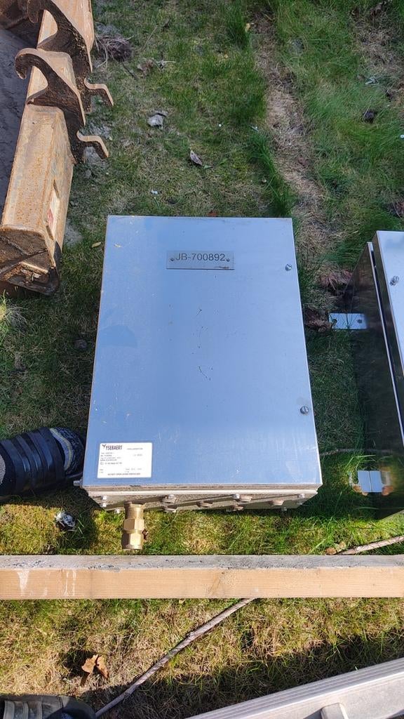 Ysebaert RVS elektra kast, Doe-het-zelf en Verbouw, Elektra en Kabels, Ophalen, Nieuw, Overige typen