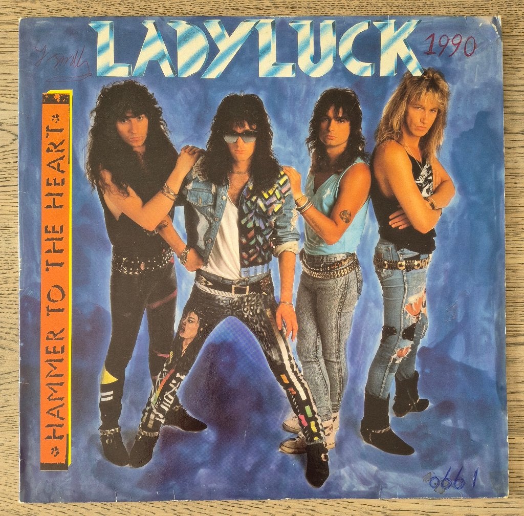 Lady Luck – Hammer To The Heart 12", Cd's en Dvd's, Vinyl Singles, Ophalen of Verzenden, 12 inch, Pop