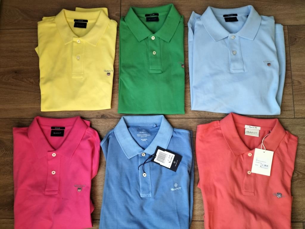 Gant polo's maat M nieuw! Diverse kleuren, Ophalen of Verzenden