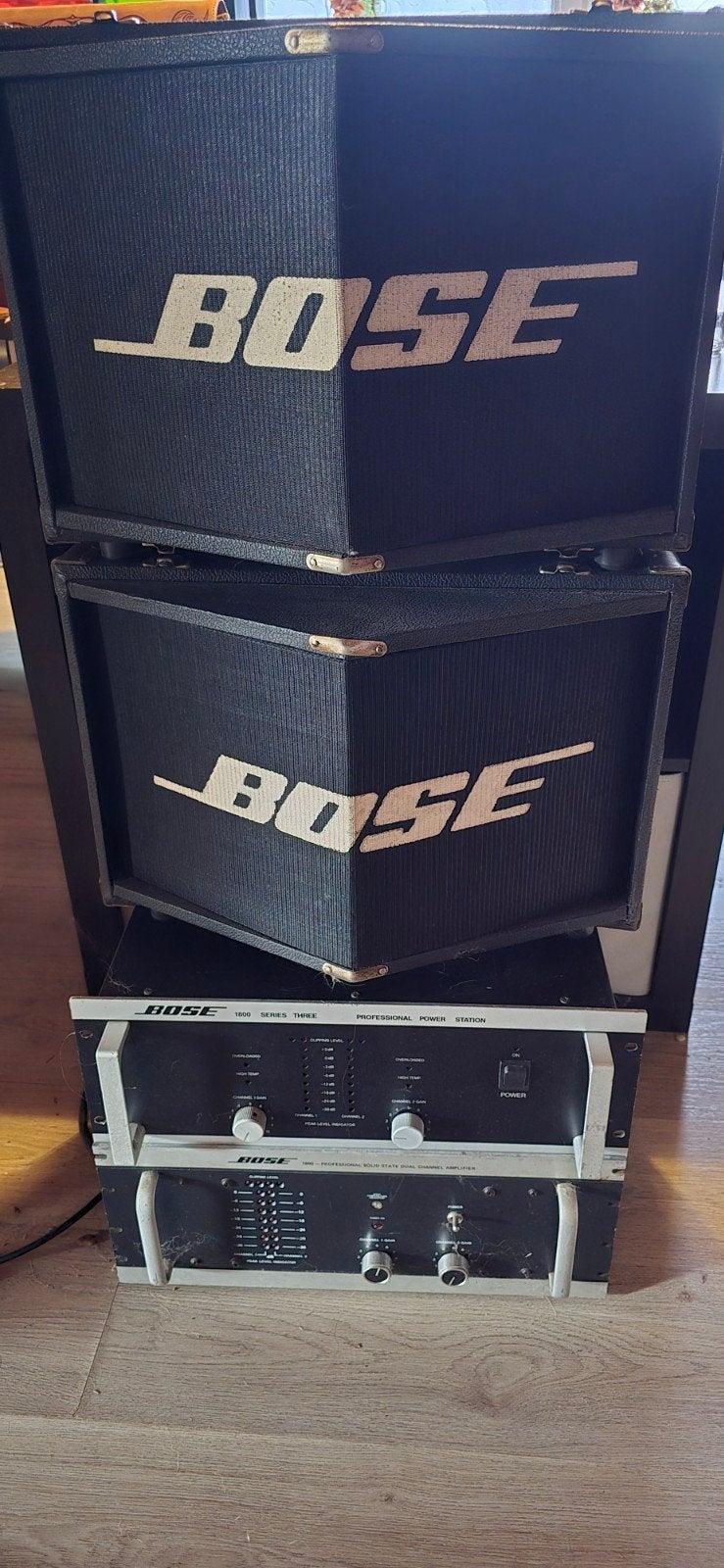 BOSE 800 speaker set + 2 x Bose 1300, Ophalen, Gebruikt