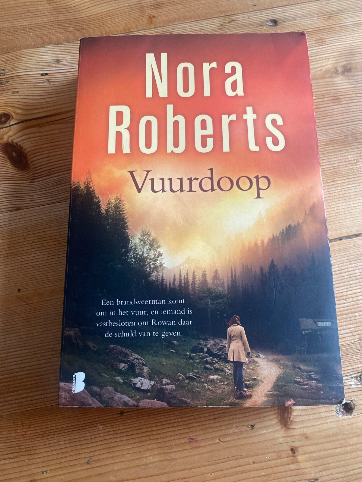 Nora Roberts - Vuurdoop (Thriller), Boeken, Romans, Gelezen, Nederland, Ophalen of Verzenden