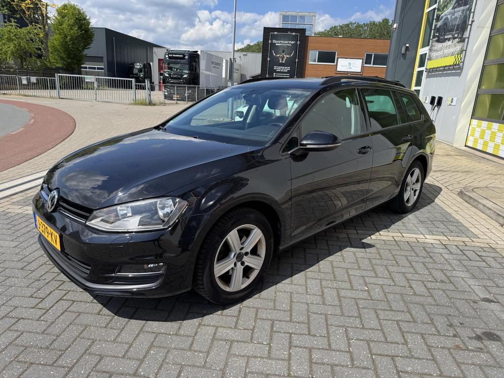 Volkswagen Golf Variant 1.2 TSI Highline Stijlvolle gezinsau, Auto's, Euro 5, Gebruikt, Zwart, 4 cilinders
