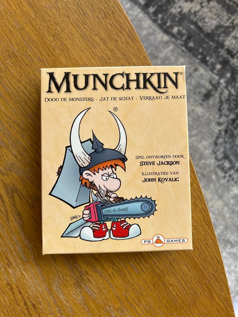 Munchkin Kaartspel - Zo goed als nieuw, Drie of vier spelers, Ophalen of Verzenden, Zo goed als nieuw