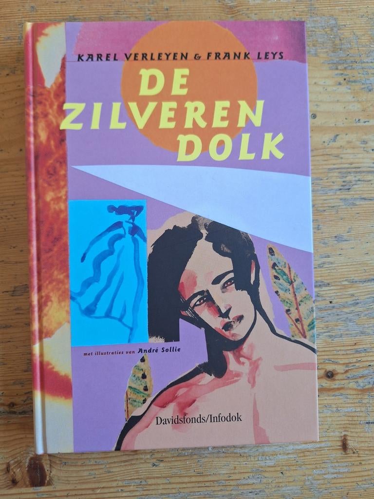 F. Leys - De zilveren dolk, Ophalen of Verzenden, Zo goed als nieuw, F. Leys; K. Verleyen