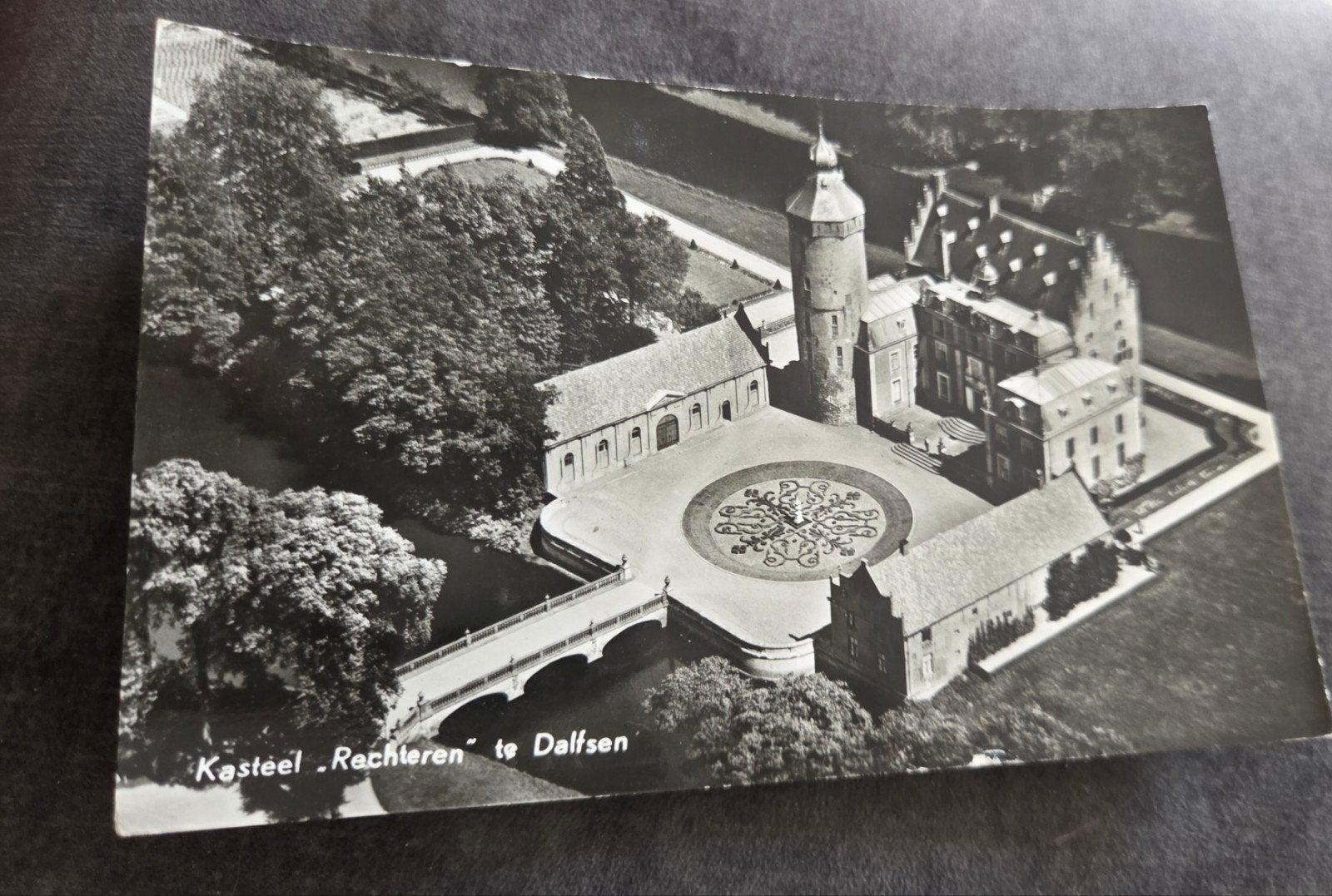 Ansichtkaart Kasteel Rechteren Dalfsen (1965), Verzenden, 1960 tot 1980, Gelopen, Overijssel