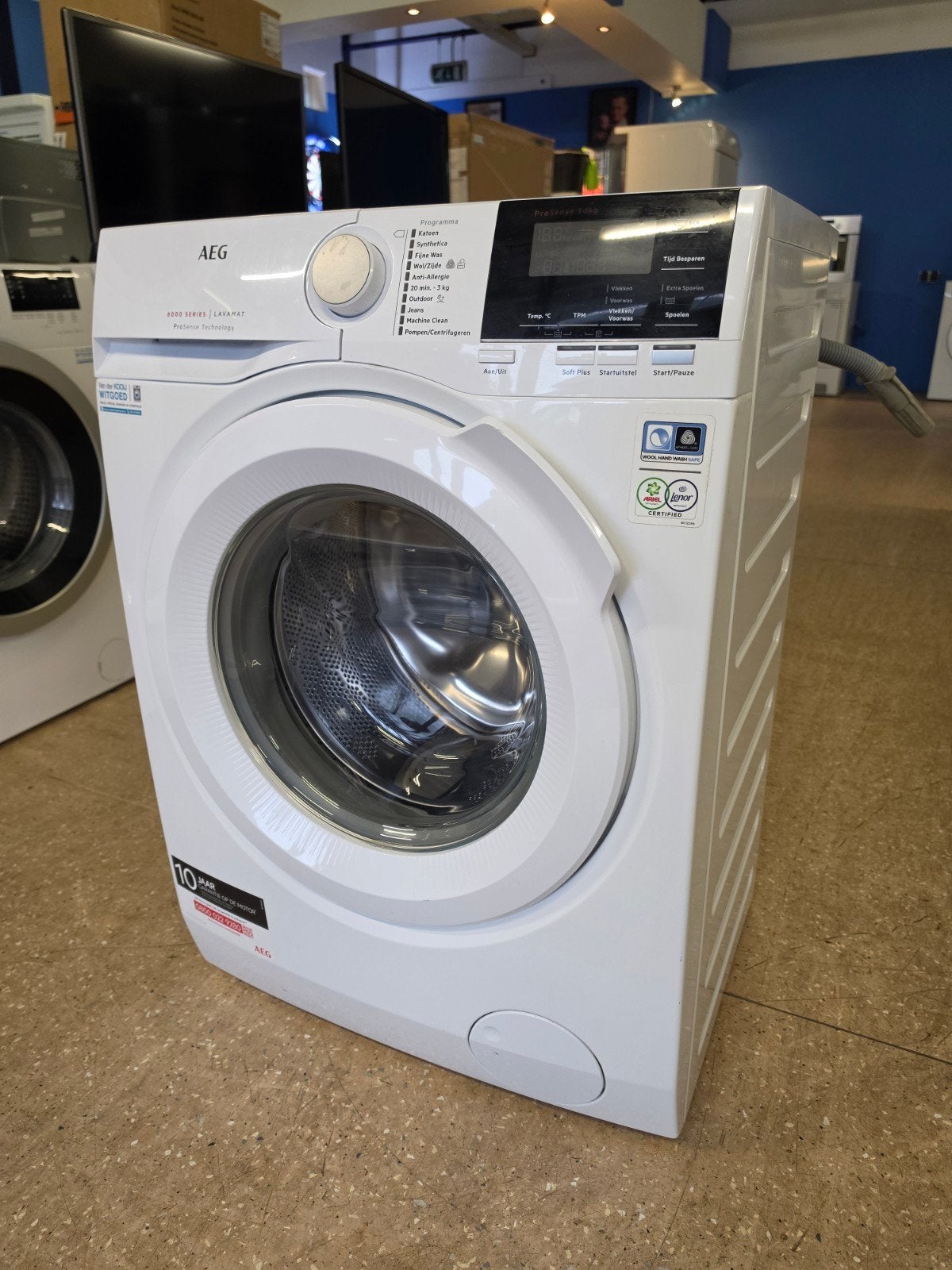 AEG 6000 Series wasmachine | 8 kilo | A+++ | Gratis thuis ✅️, AEG, Jirnsum, 1200 tot 1600 toeren, 8 tot 10 kg