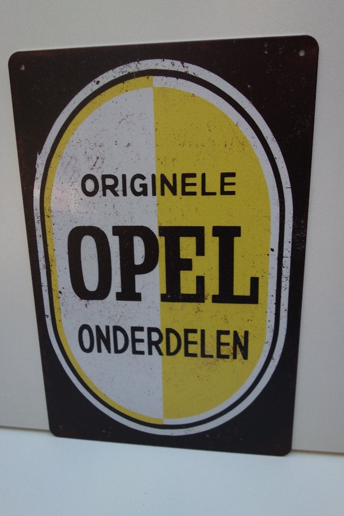 OPEL AUTO LOGO BORD SERVICE voor GARAGE, Verzamelen, Automerken, Motoren en Formule 1, Nieuw, Auto's, Ophalen of Verzenden