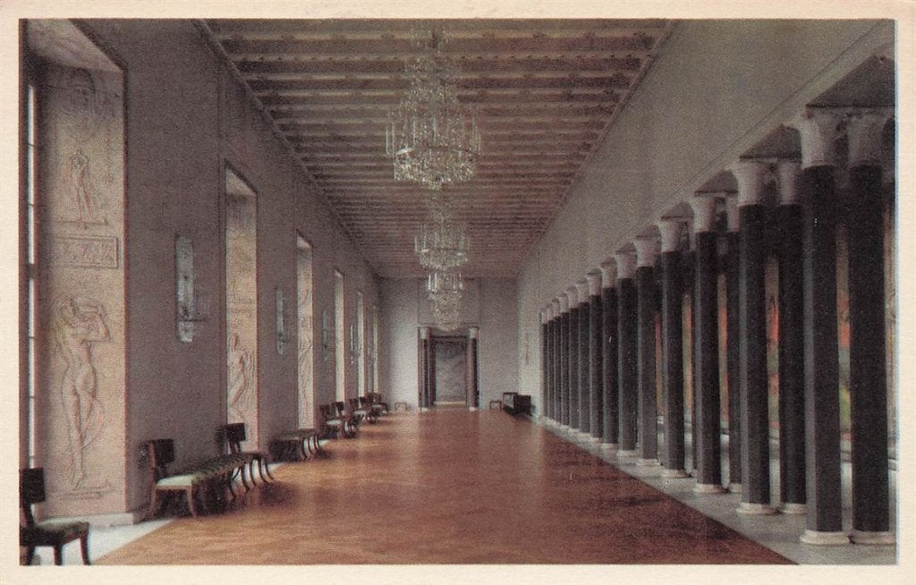 702-445-051 Stadshuset Stockholm Stora Galleriet, Verzenden, Voor 1920, Overig Europa
