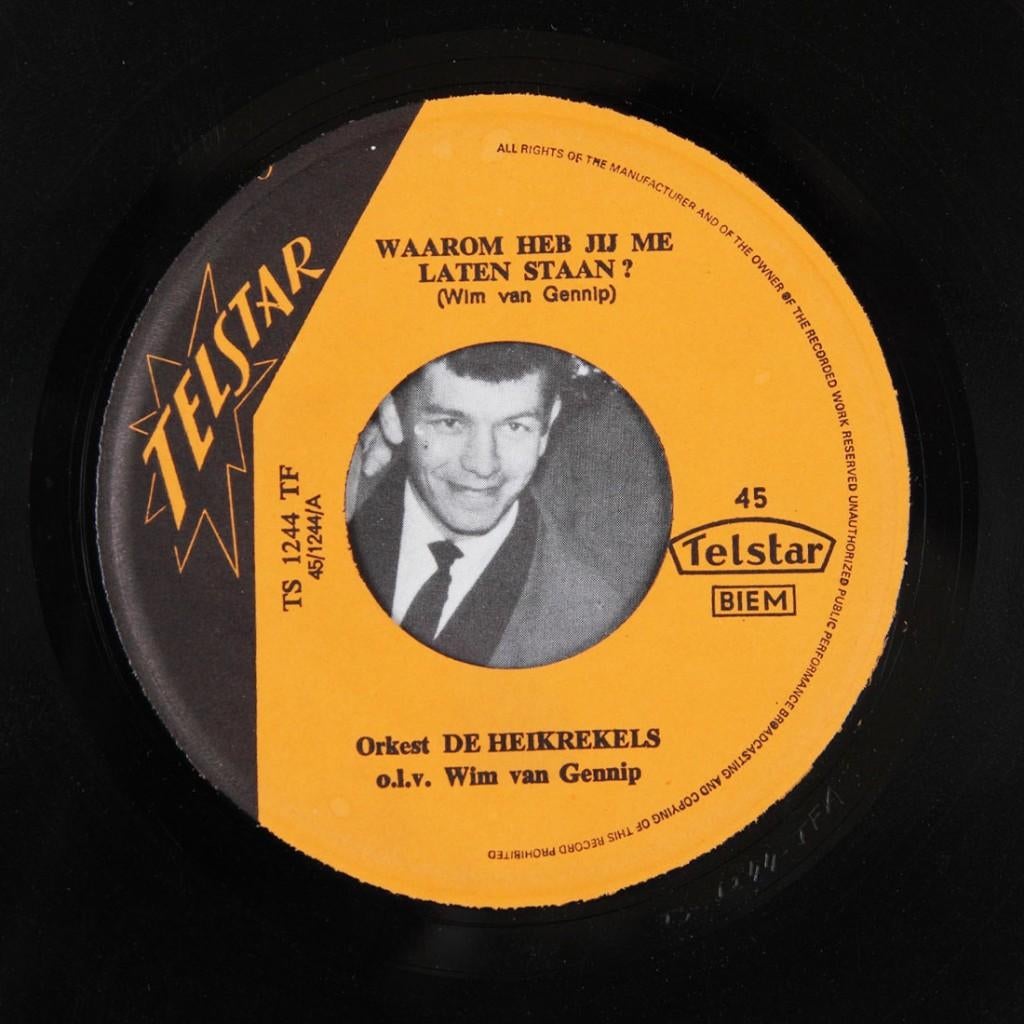 WAAROM HEB JIJ ME LATEN STAAN Heikrekels NL HIT 1967, Verzenden, 7 inch, Single, Zo goed als nieuw