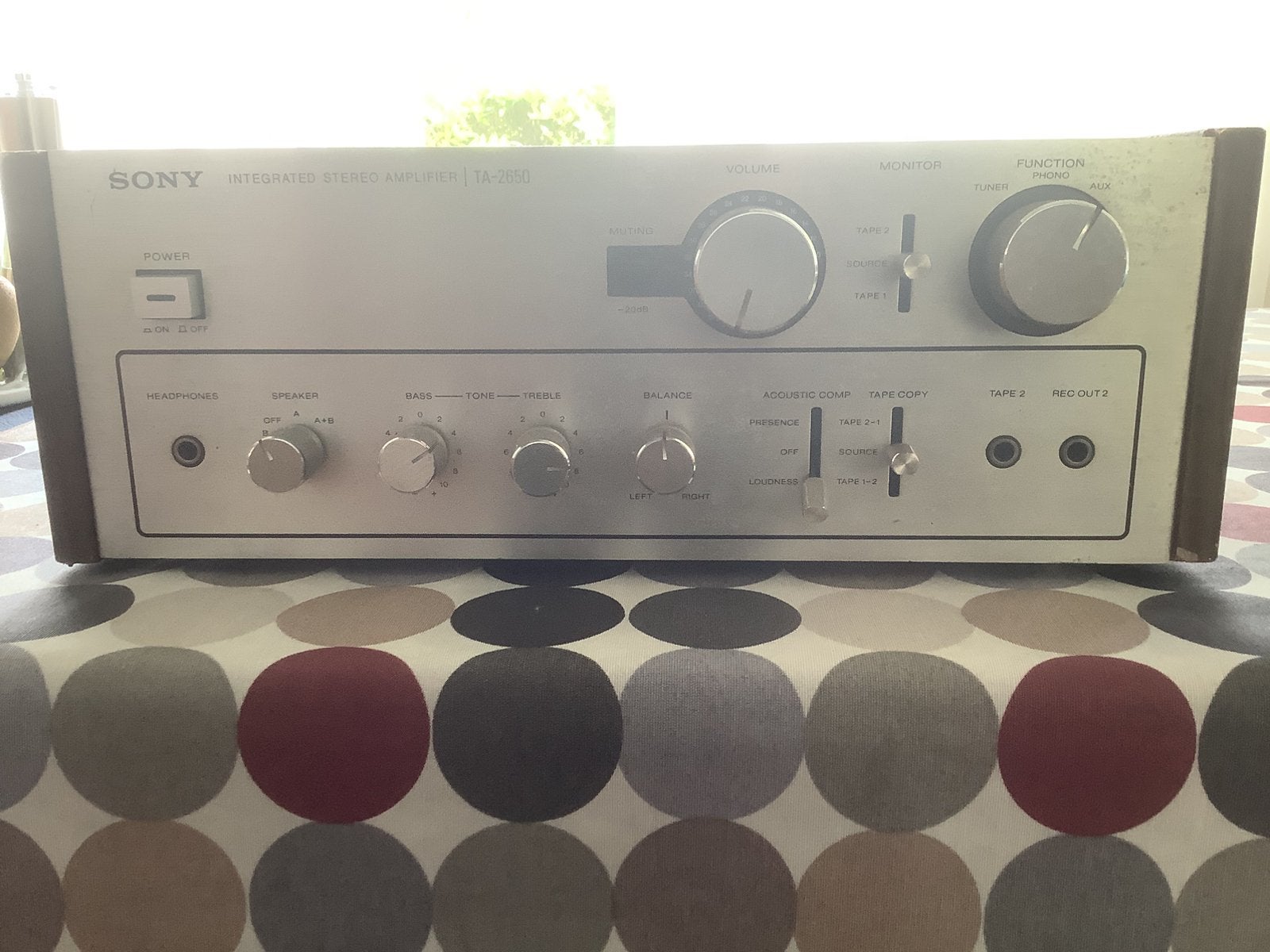 Sony ta-2650, Ophalen, Gebruikt, Sony, Minder dan 60 watt