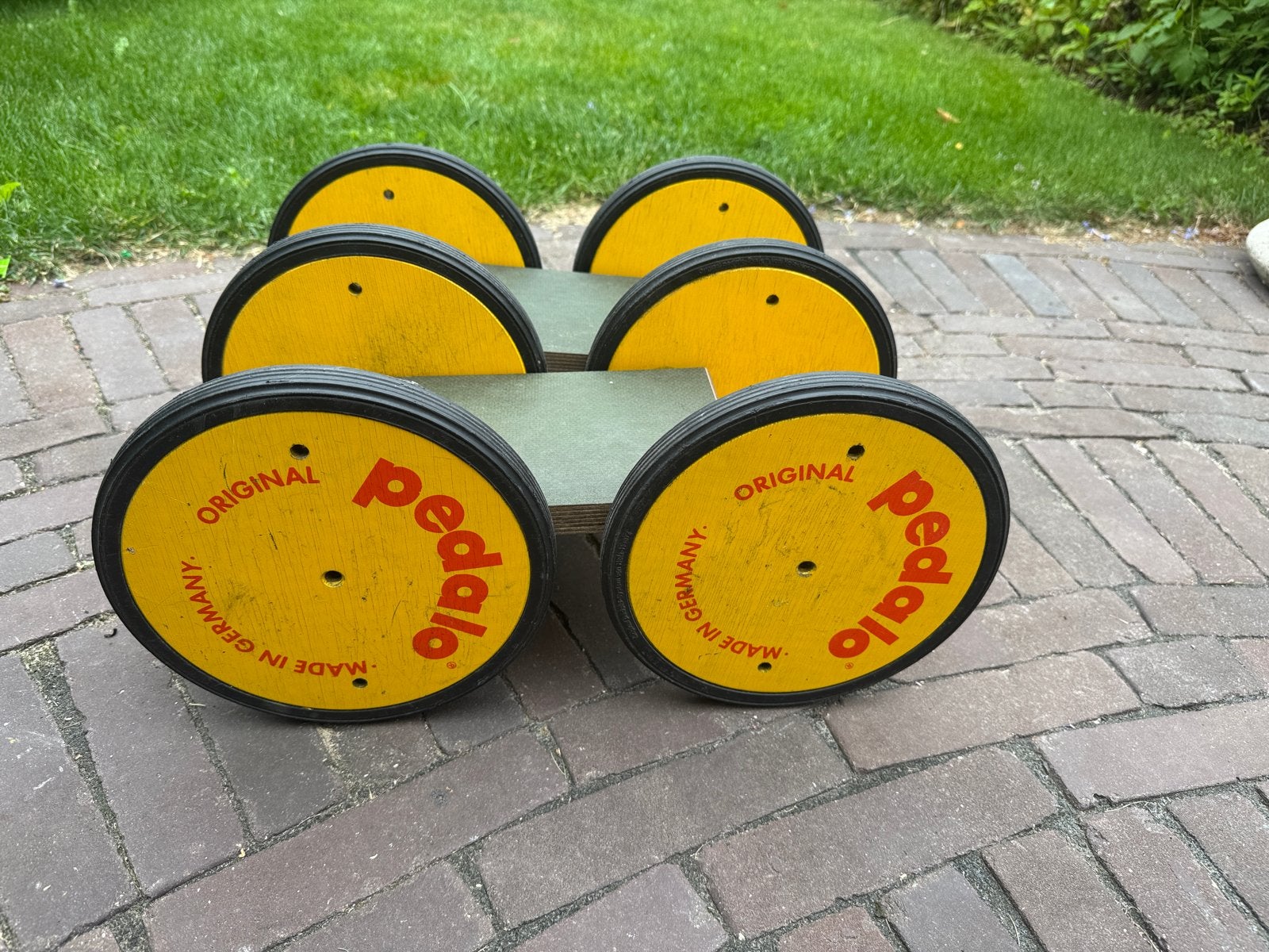 Pedalo, Ophalen, Gebruikt