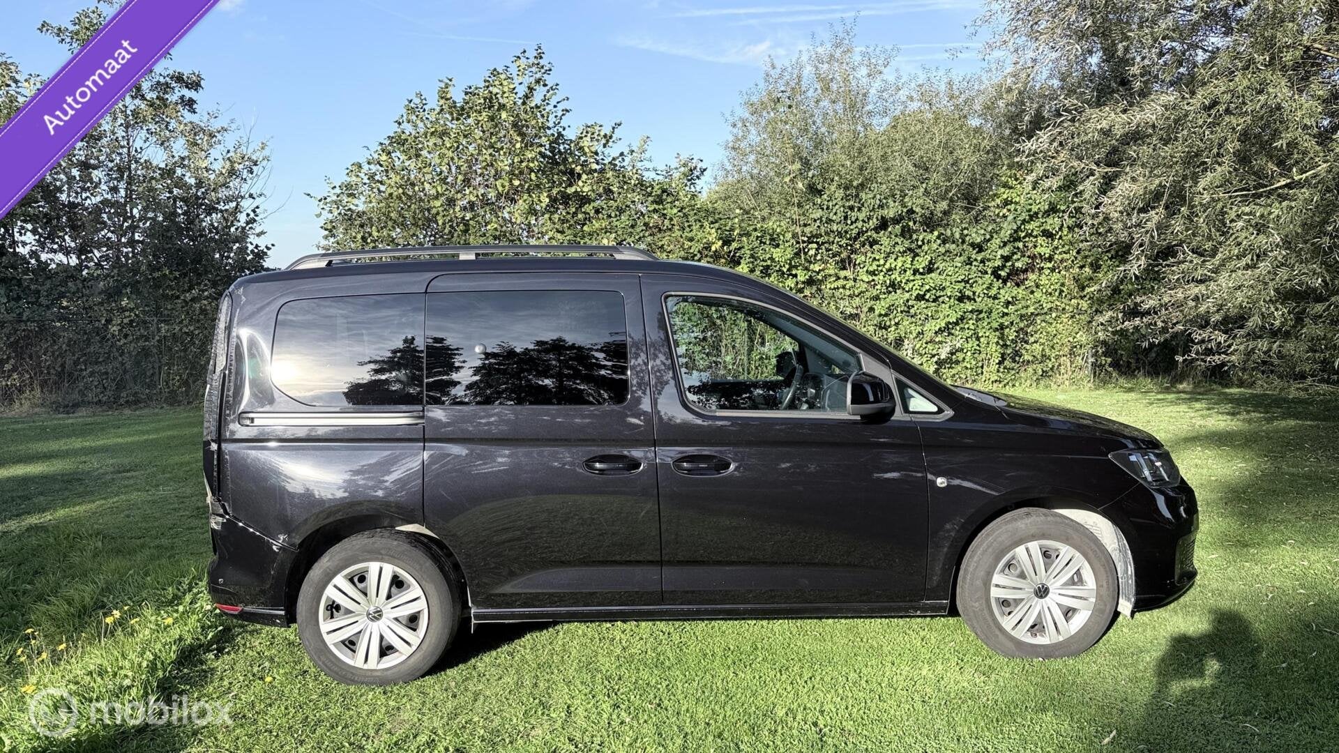 Volkswagen Caddy 7 Persoons 2025 AUTOMAAT € 20.900,- SCHAD, Auto diversen, Weetniet, Volkswagen, Overige brandstoffen, Zwart