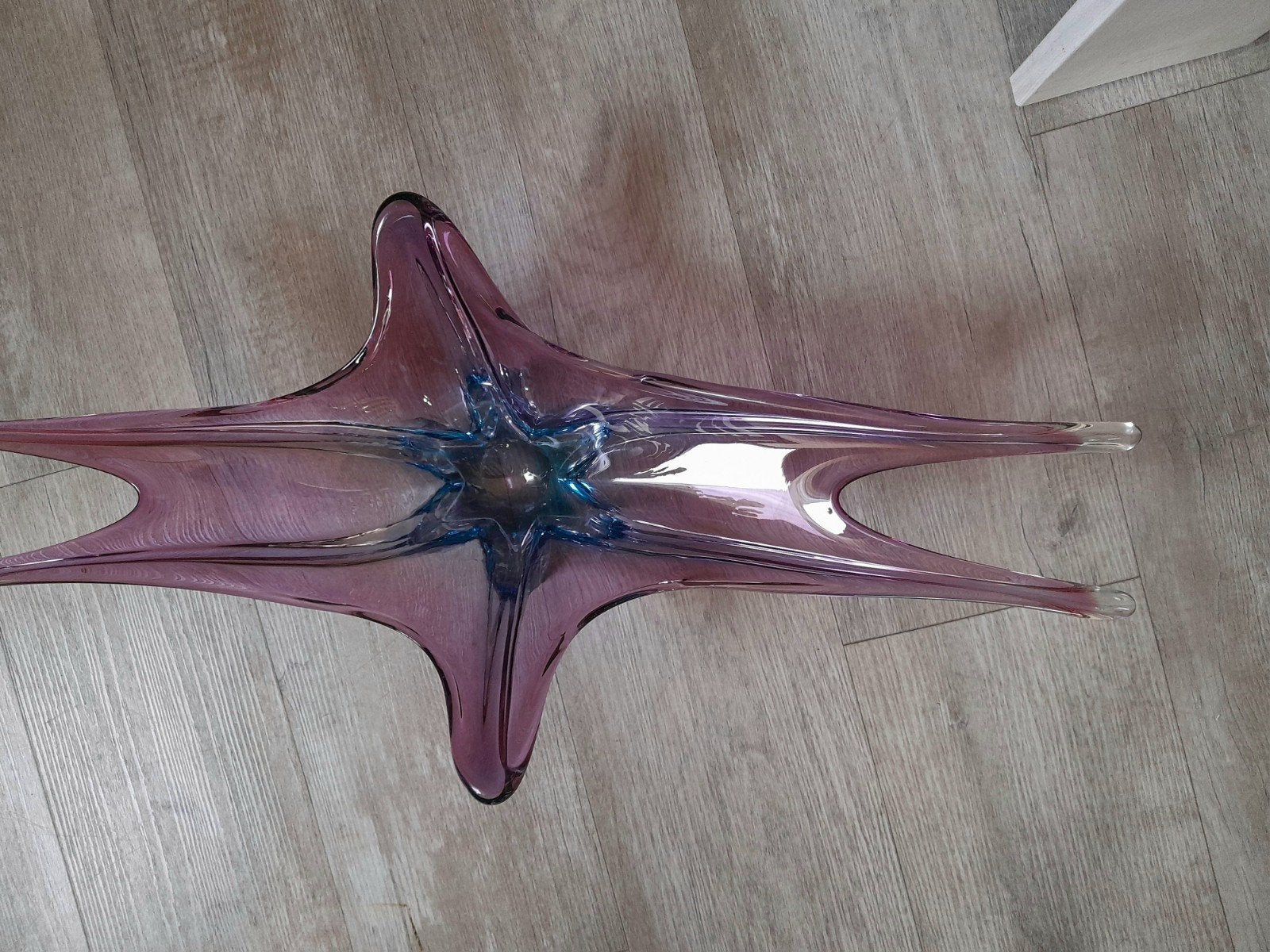 Murano schaal, Ophalen