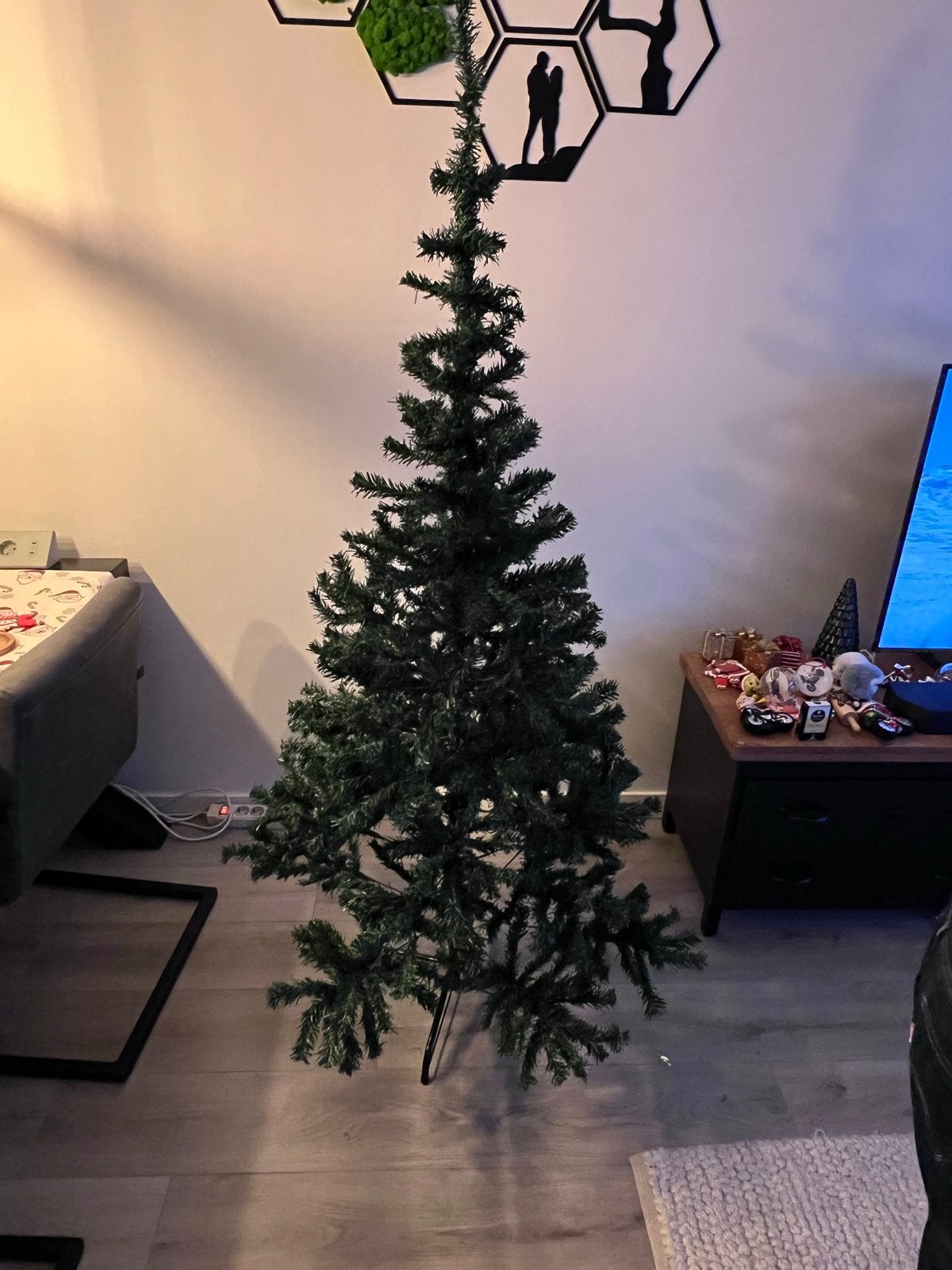 Kerstboom 180cm - GRATIS AFHALEN, Diversen, Kerst, Ophalen, Gebruikt