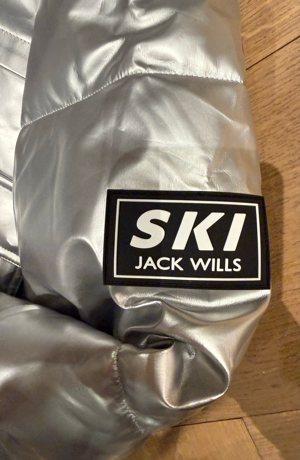 Jack Wills Ski Jas Zilver - Maat 42/44 (L), Ophalen of Verzenden, Nieuw, Maat 42/44 (L), Jack