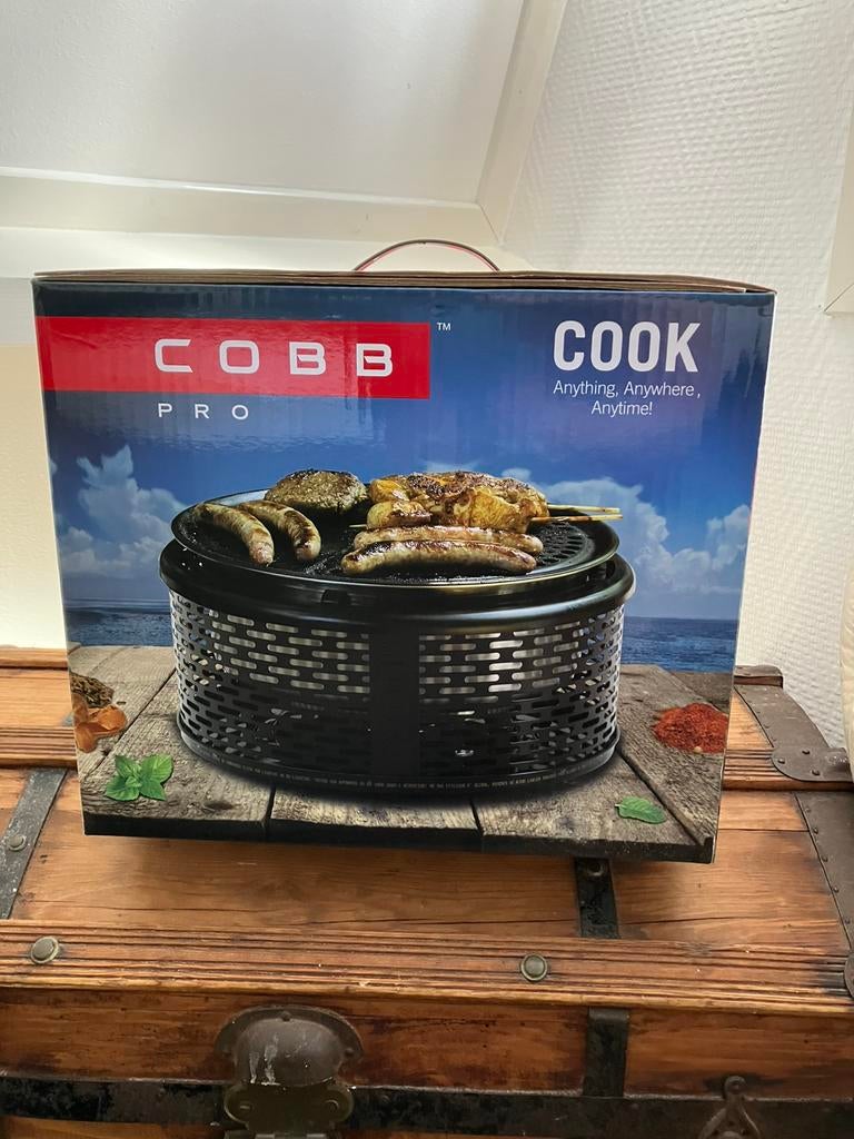 NIEUW! BBQ Cobb Pro zwart met opbergtas XL., Ophalen of Verzenden, Nieuw, Met accessoires