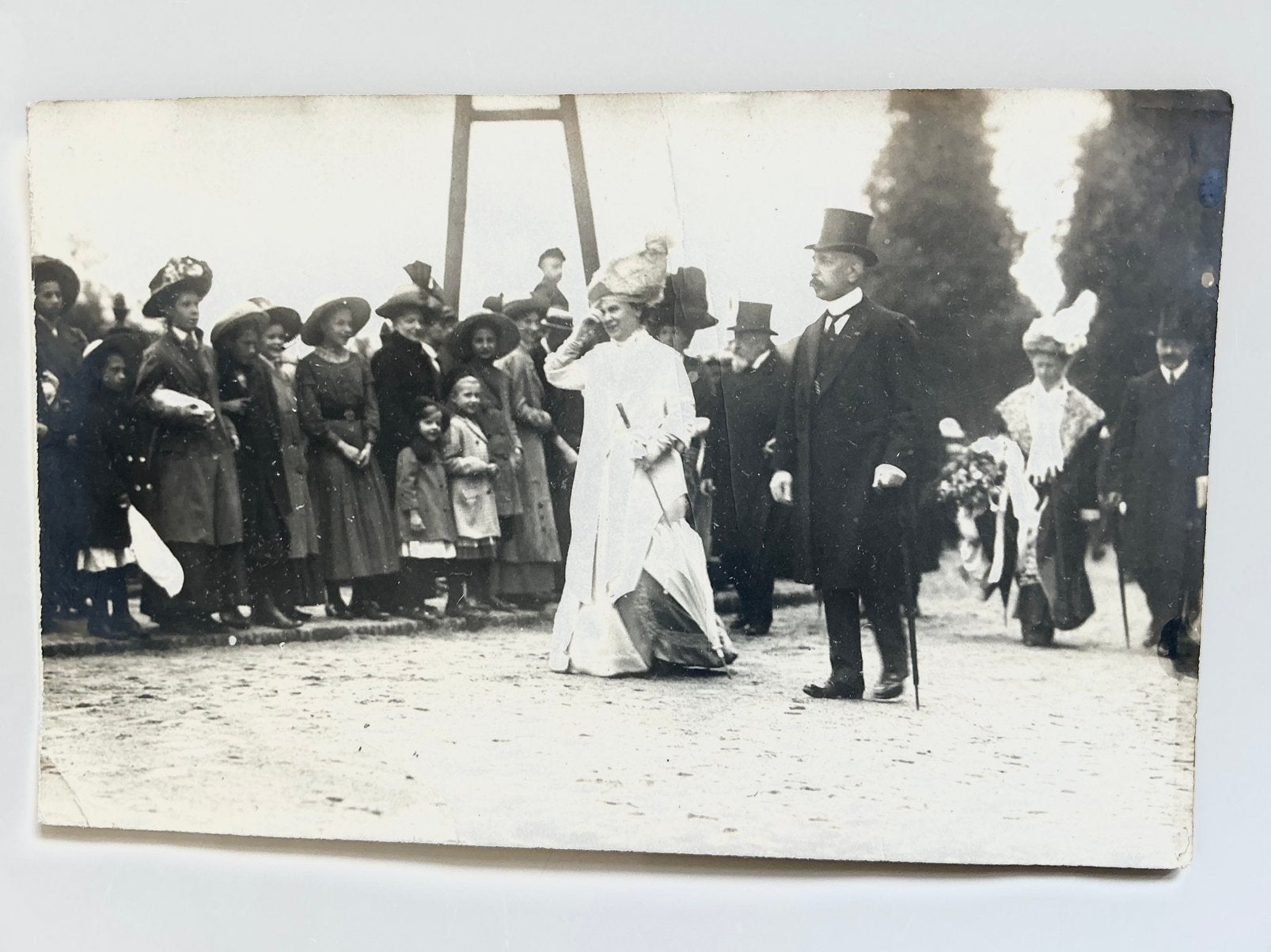 Zutphen fotokaart Koninklijk bezoek aan tentoonstelling 1912, Ophalen, Voor 1920, Gelderland