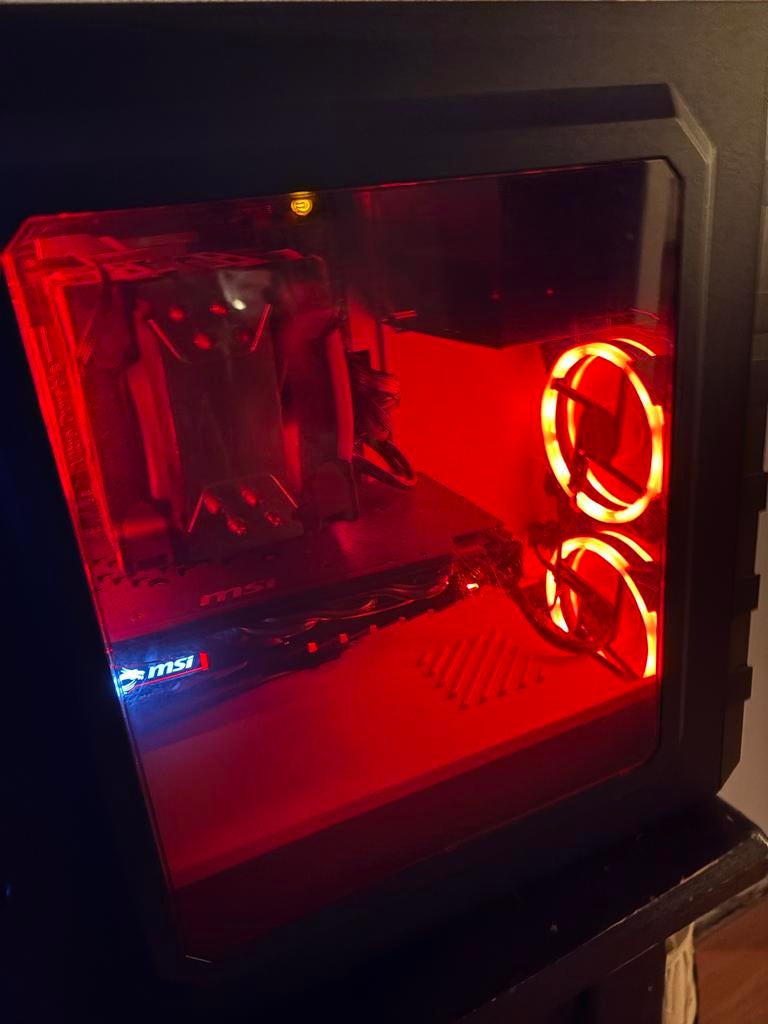 Game PC Ryzen 7 I7 GTX1060 6gig videokaart, Computers en Software, Desktop Pc's, Gebruikt, Ophalen of Verzenden, Gaming, Met videokaart