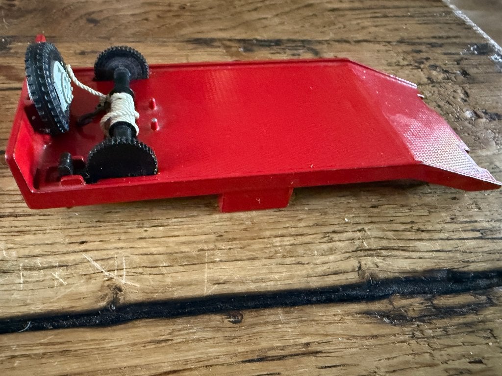 Tekno auto ambulance laadbak, Ophalen of Verzenden, Nieuw, Bus of Vrachtwagen, Overige merken