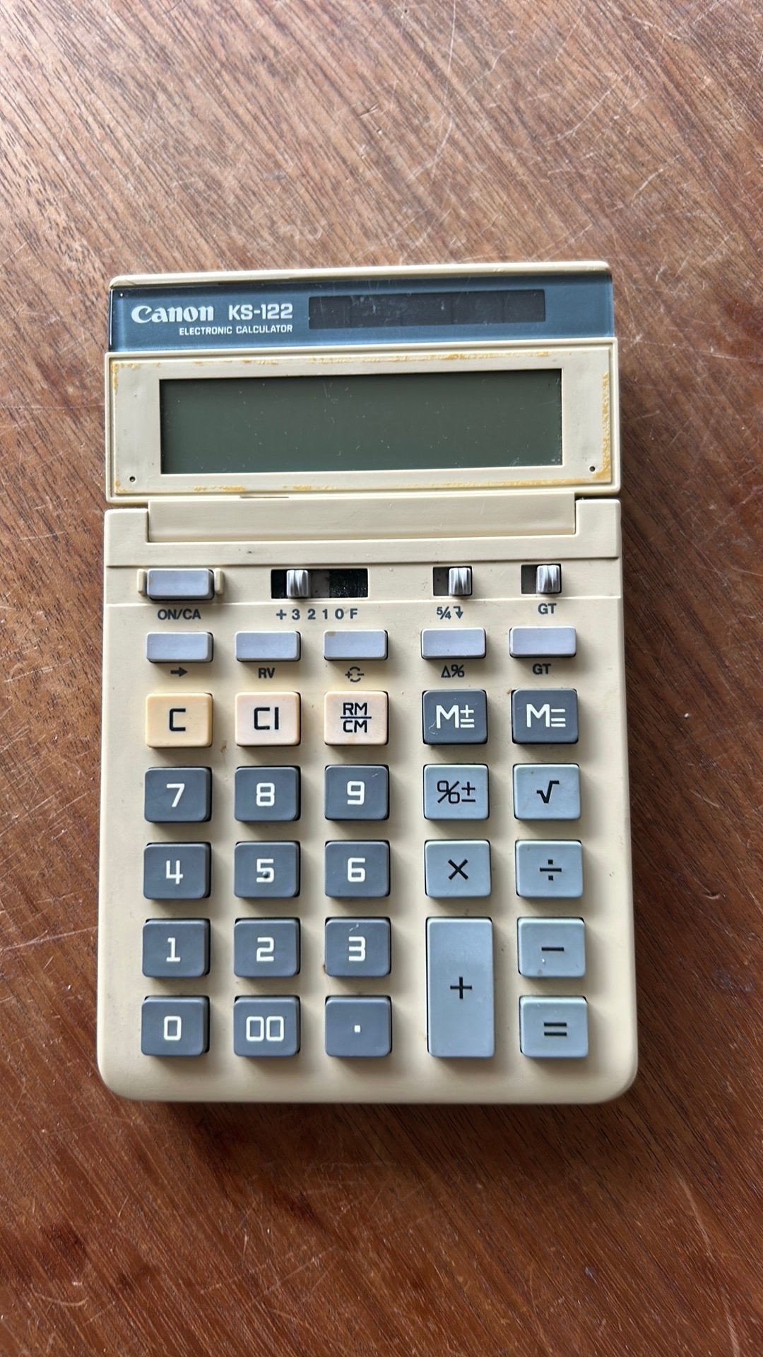 Canon rekenmachine, Diversen, Ophalen, Gebruikt