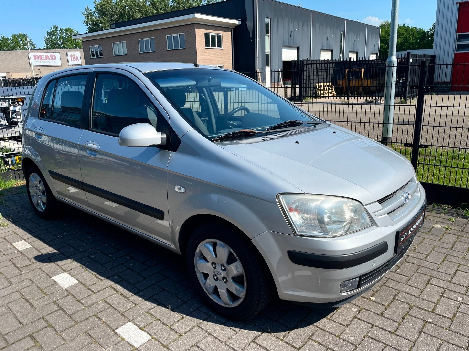 Hyundai Getz 1.3i GLS AIRCO 5deurs elc rammen NAP, Auto's, Hyundai, Voorwielaandrijving, Zwart, 4 cilinders, 82 pk