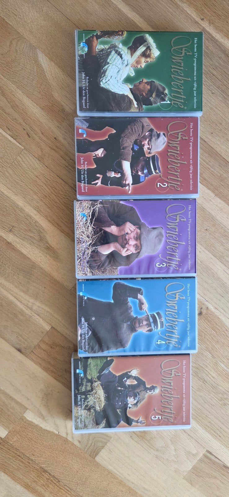 Swiebertje VHS Boxset - Complete Collectie (5 banden), Gebruikt, Alle leeftijden, Kinderfilm, Nederlands