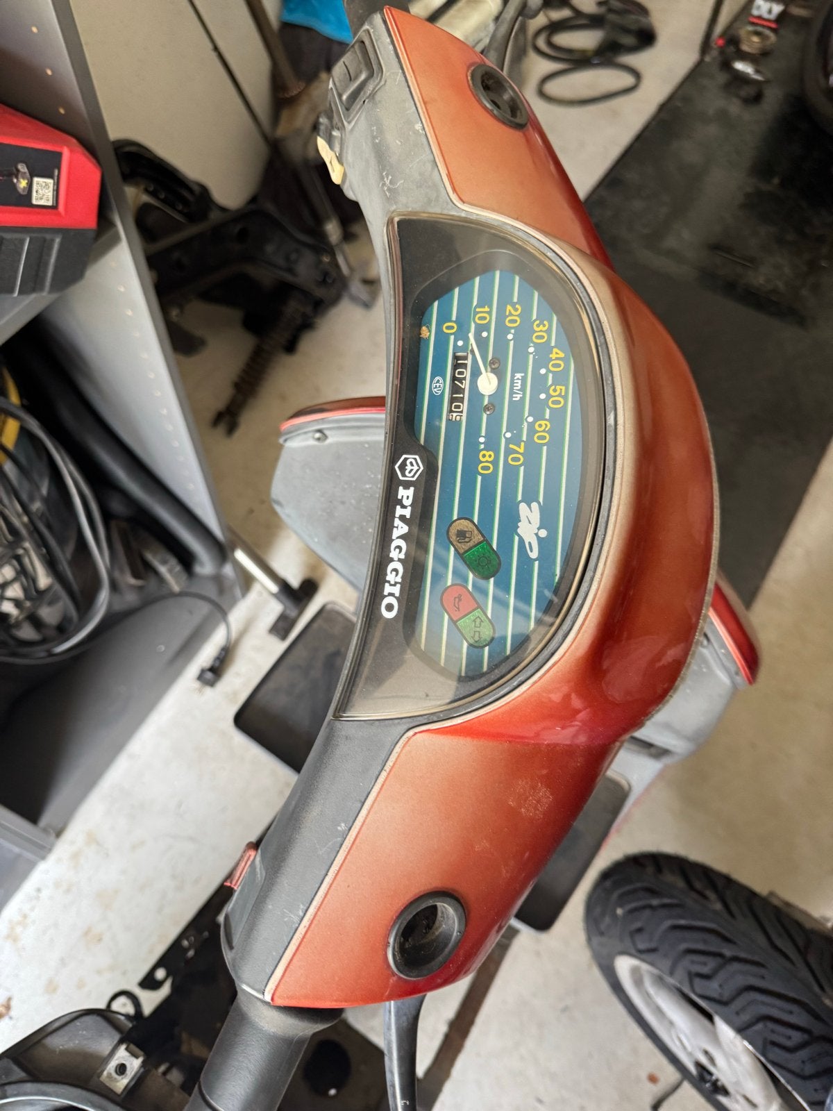 Piaggio Type 2 Teller met 10710km, Ophalen of Verzenden, K, M, K
