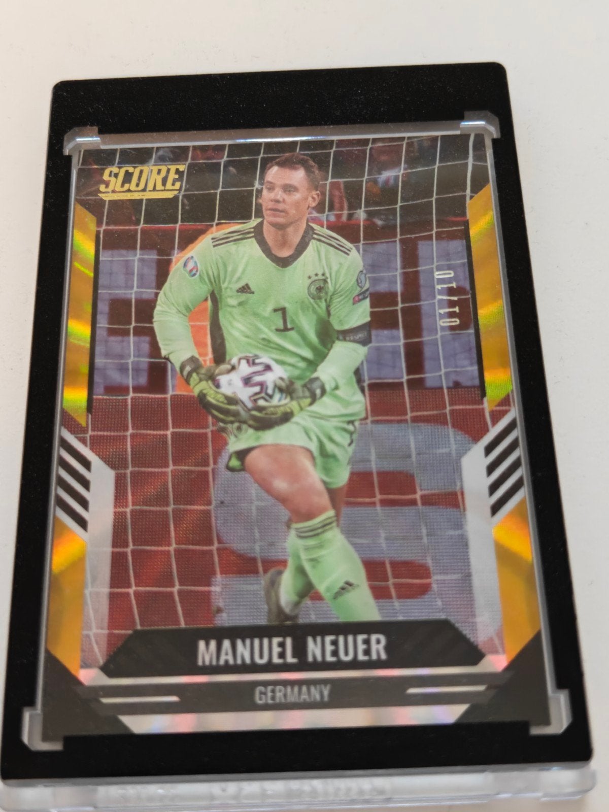 Manuel Neuer Panini Score Soccer Spelerskaart 2021-22 1/10, Verzamelen, Ophalen of Verzenden, Buitenlandse clubs, Spelerskaart