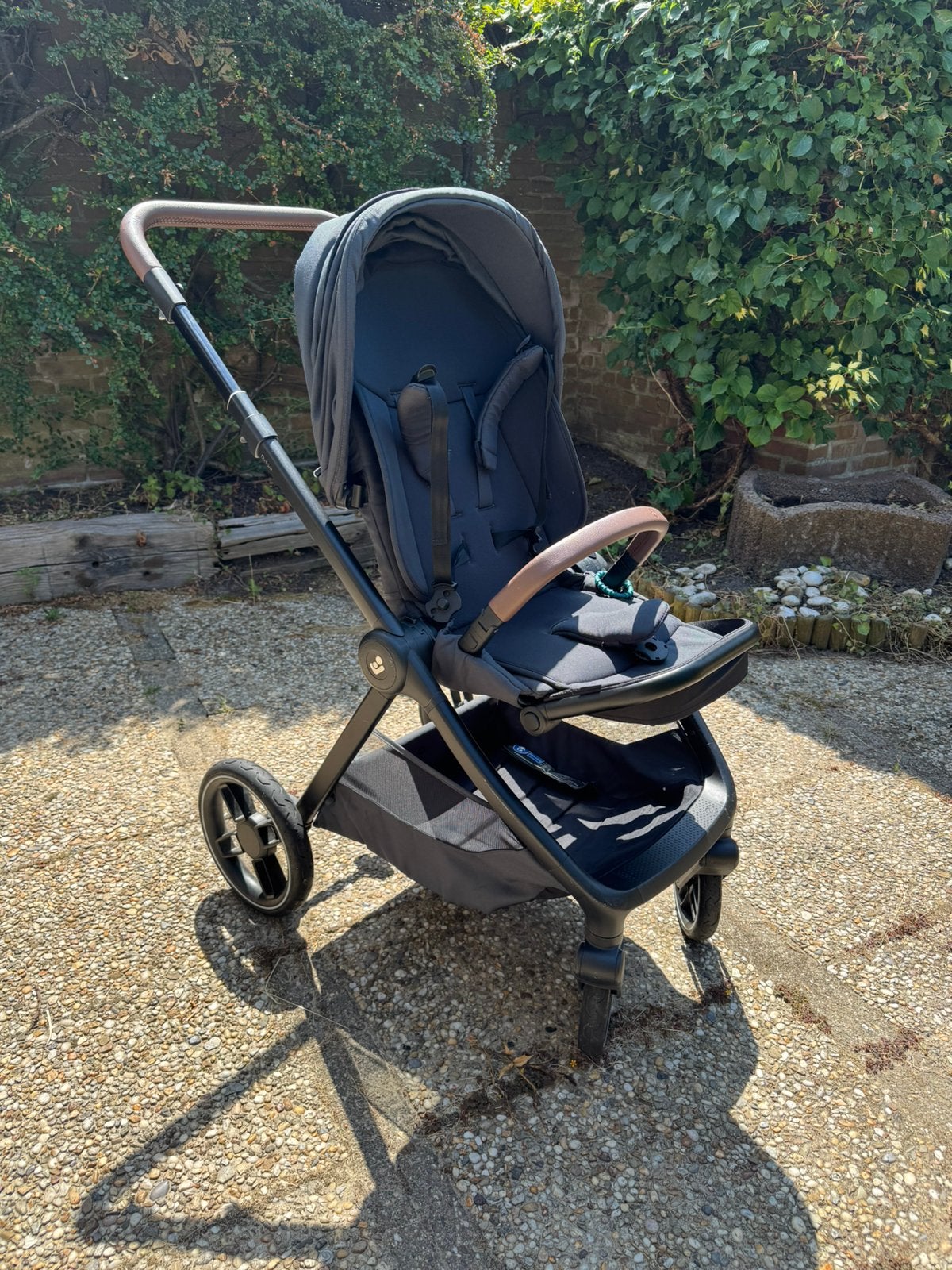 MaxiCosi Oxford kinderwagen + Oria reiswieg Graphite, Kinderwagen, Ophalen of Verzenden, Zo goed als nieuw, Met reiswieg