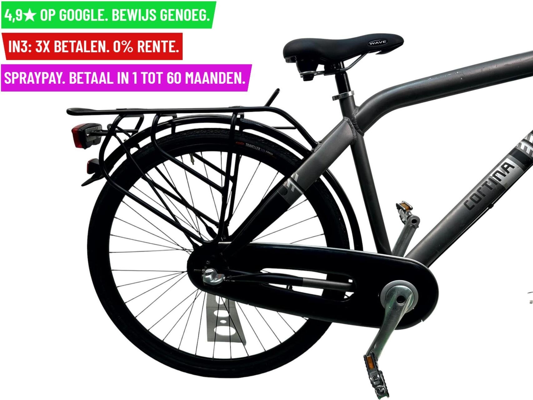 Herenfiets Cortina 28"/52cm/3ver - Garantie/Levering, Fietsen en Brommers, Fietsen | Heren | Herenfietsen, Overige merken, 9713 Bv Groningen