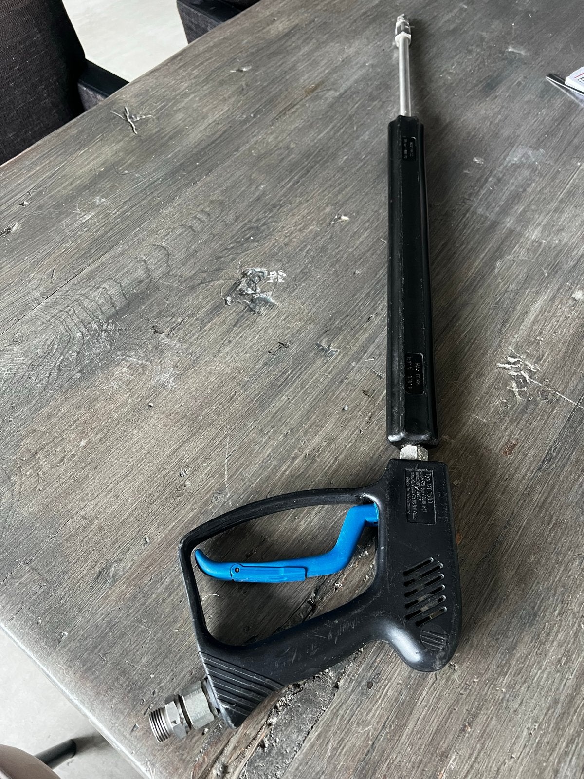 Prof  hogedruk lans/spuit pistool 80 cm - Max 275 bar, Ophalen
