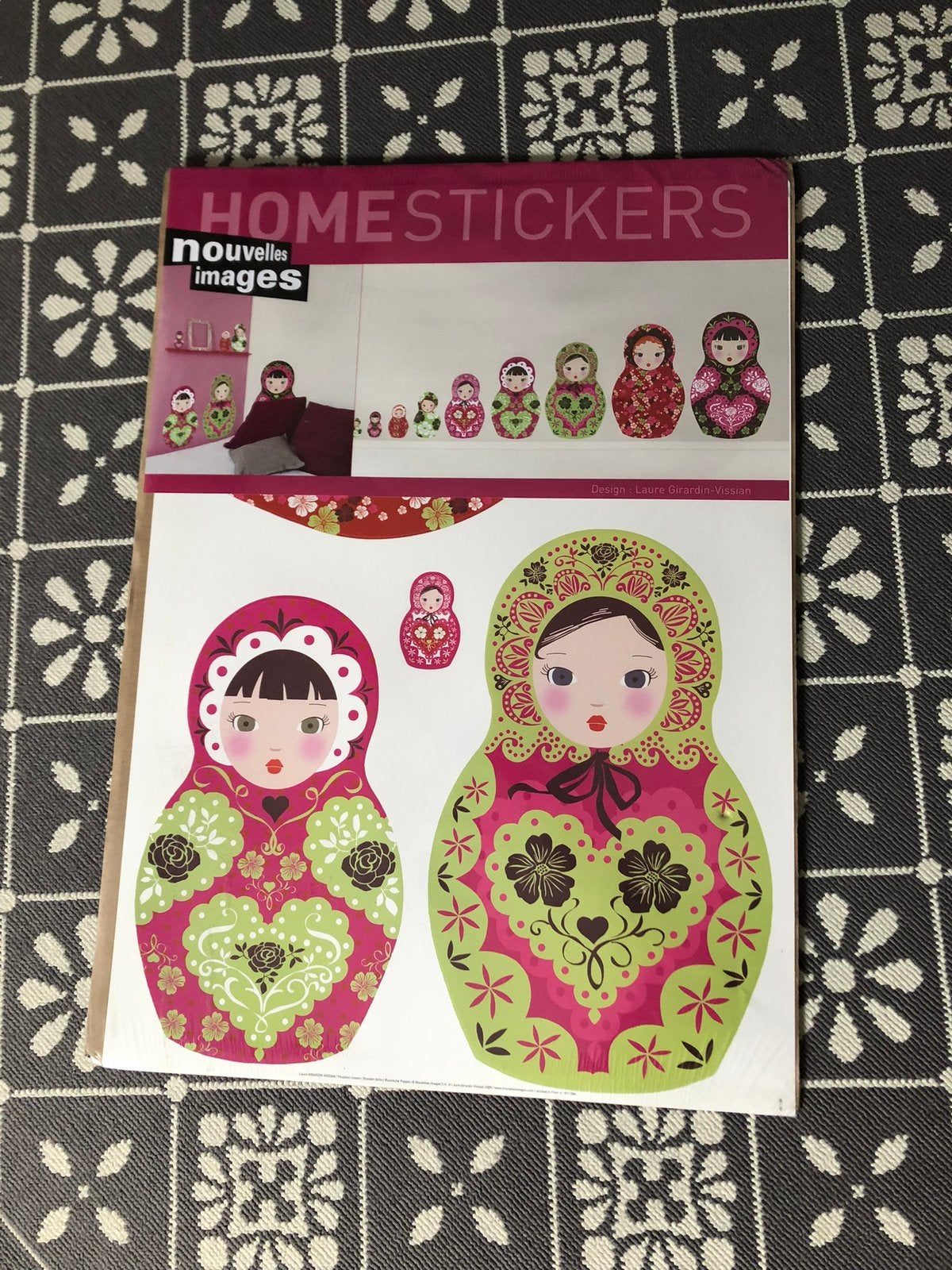 Matroesjhka wandstickers NIEUW, Ophalen of Verzenden, Zo goed als nieuw